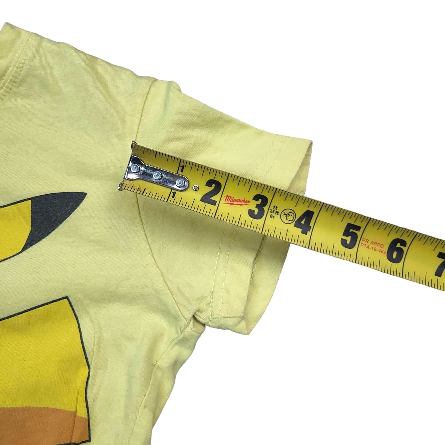 Pikachu Pokemon Shirt Size Small Teen Yellow