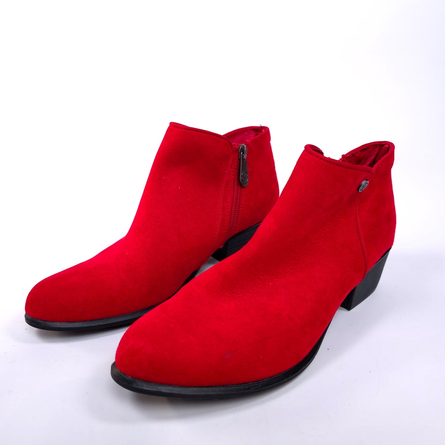Daisy Fuentes Pump Heel Ankle Bootie Womens Size 8M