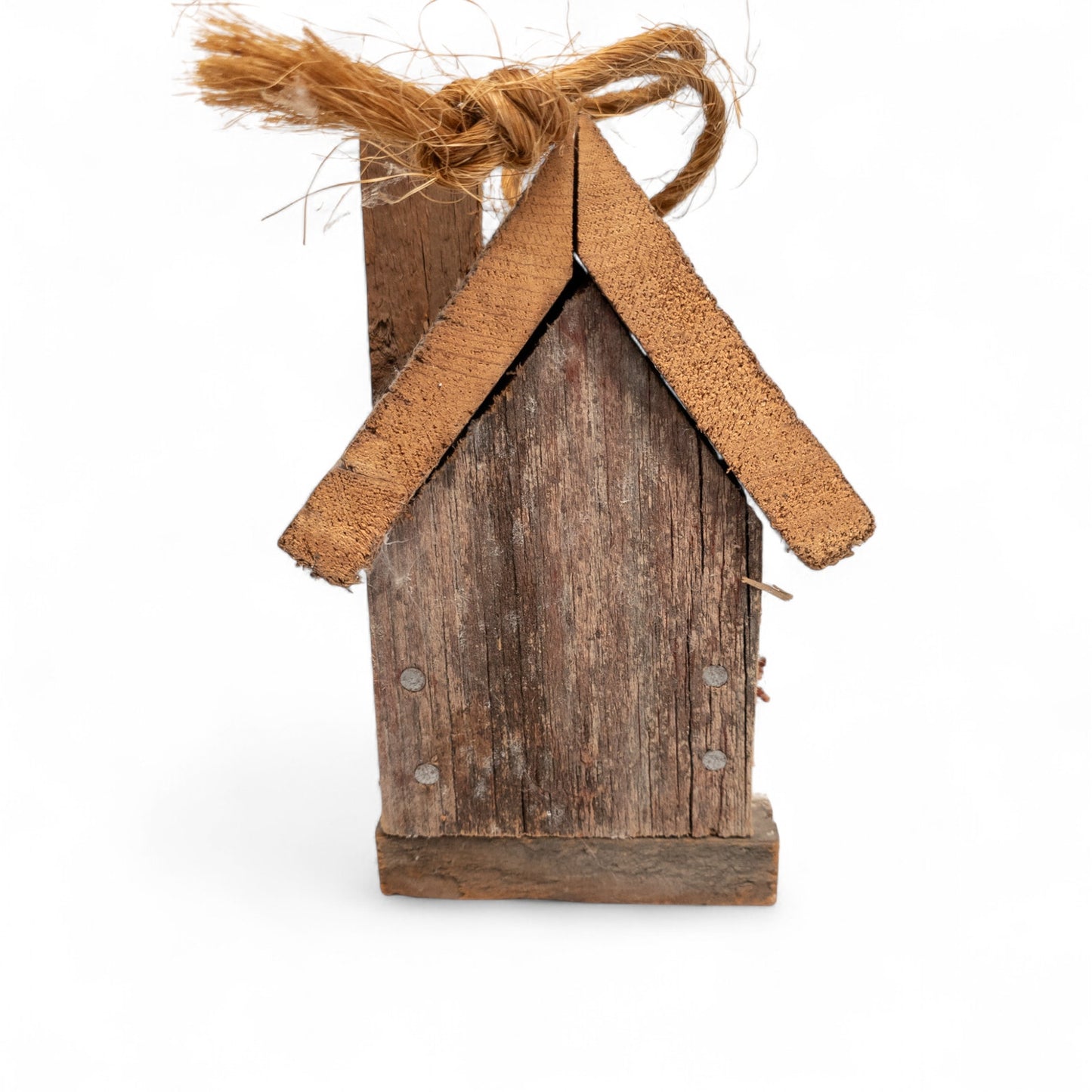 Rustic Phyllis' Hide-A-Way Home Birdhouse Rustic Decor