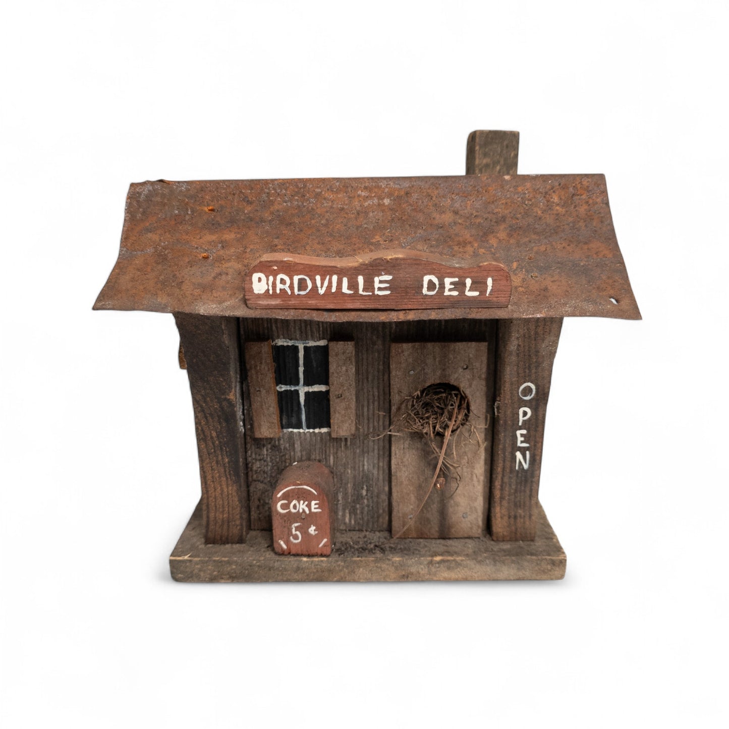 Rustic Birdville Deli Home Birdhouse Rustic Food Home Decor
