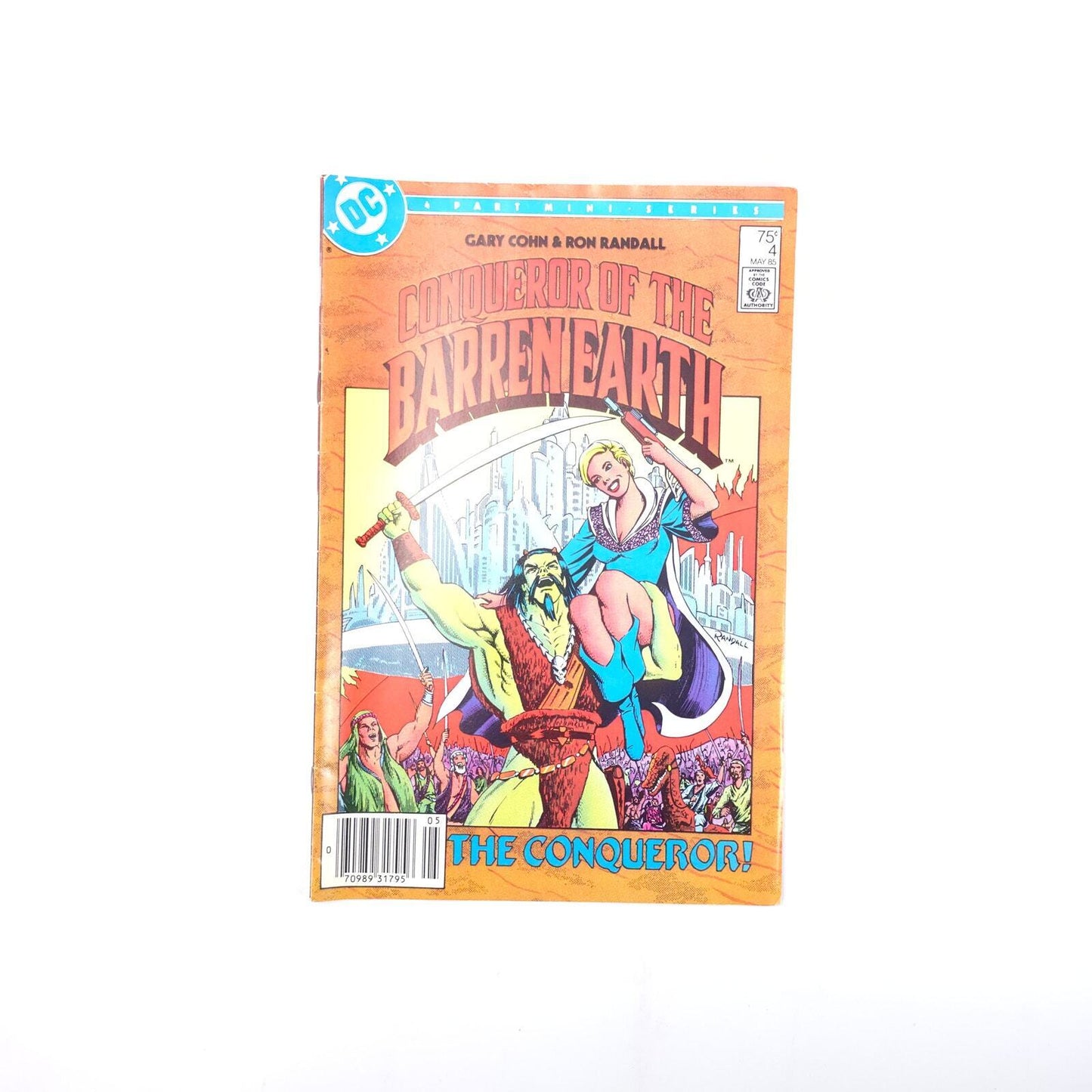 Conqueror of the Barren Earth #4 DC Comics Comic Book