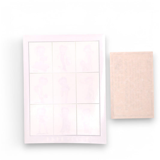 Betty Boop Accessorizing Betty Stamp Sheet MNH with COA - ICS