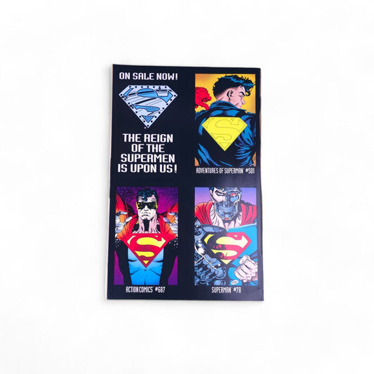 Superman The Man Of Steel #22 DC Comics 93 Comic Book