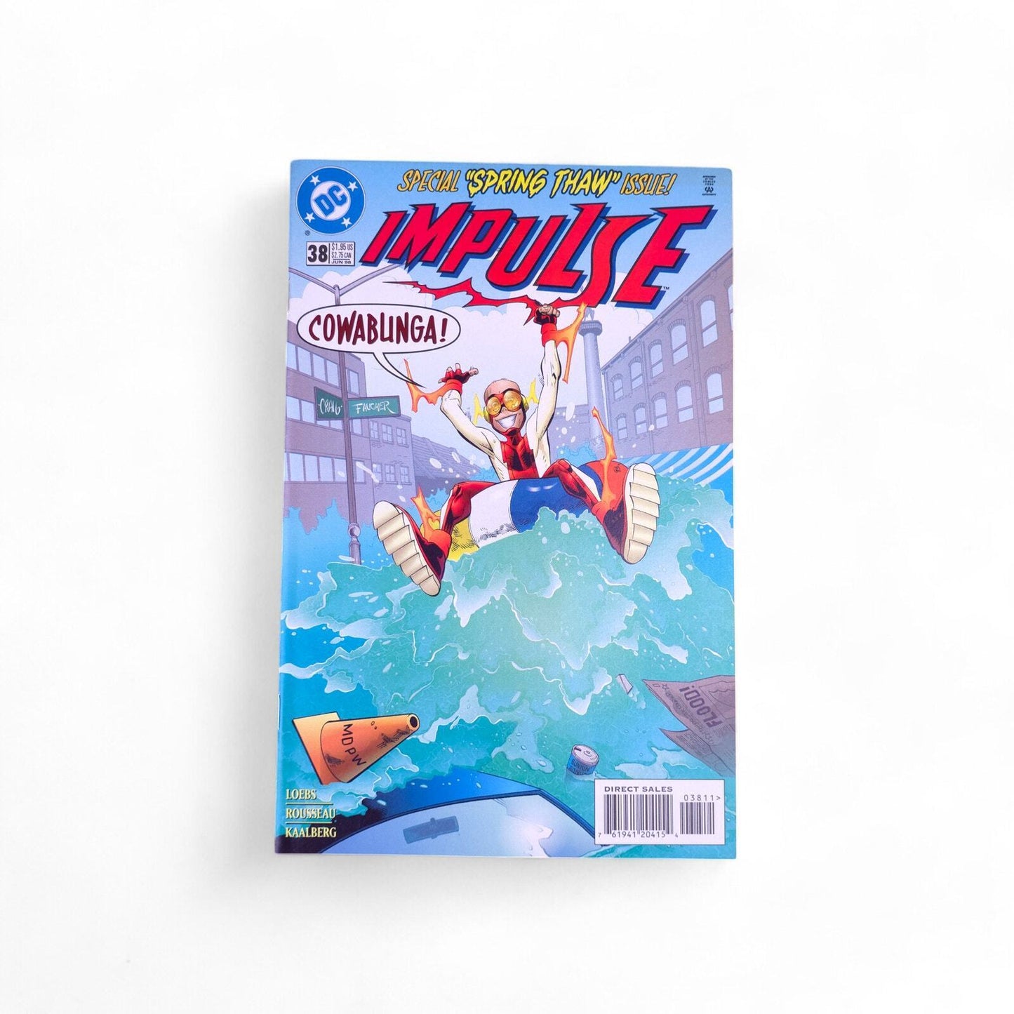 Impulse Special "Spring Thaw" Issue #38 DC Comics 1998 Comic Book