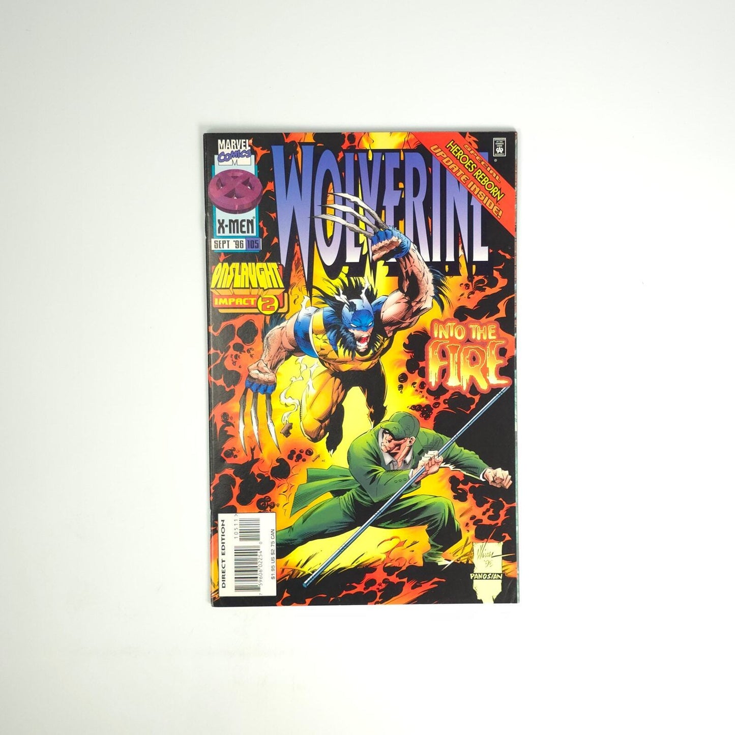 Wolverine Into the Fire #105 Marvel Comics X-Men Comic Book