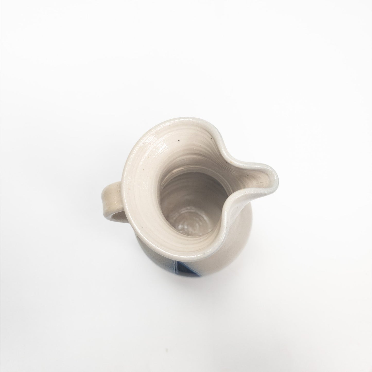 Williamsburg Pottery Ceramic Clay Stoneware 5" Pitcher Creamer