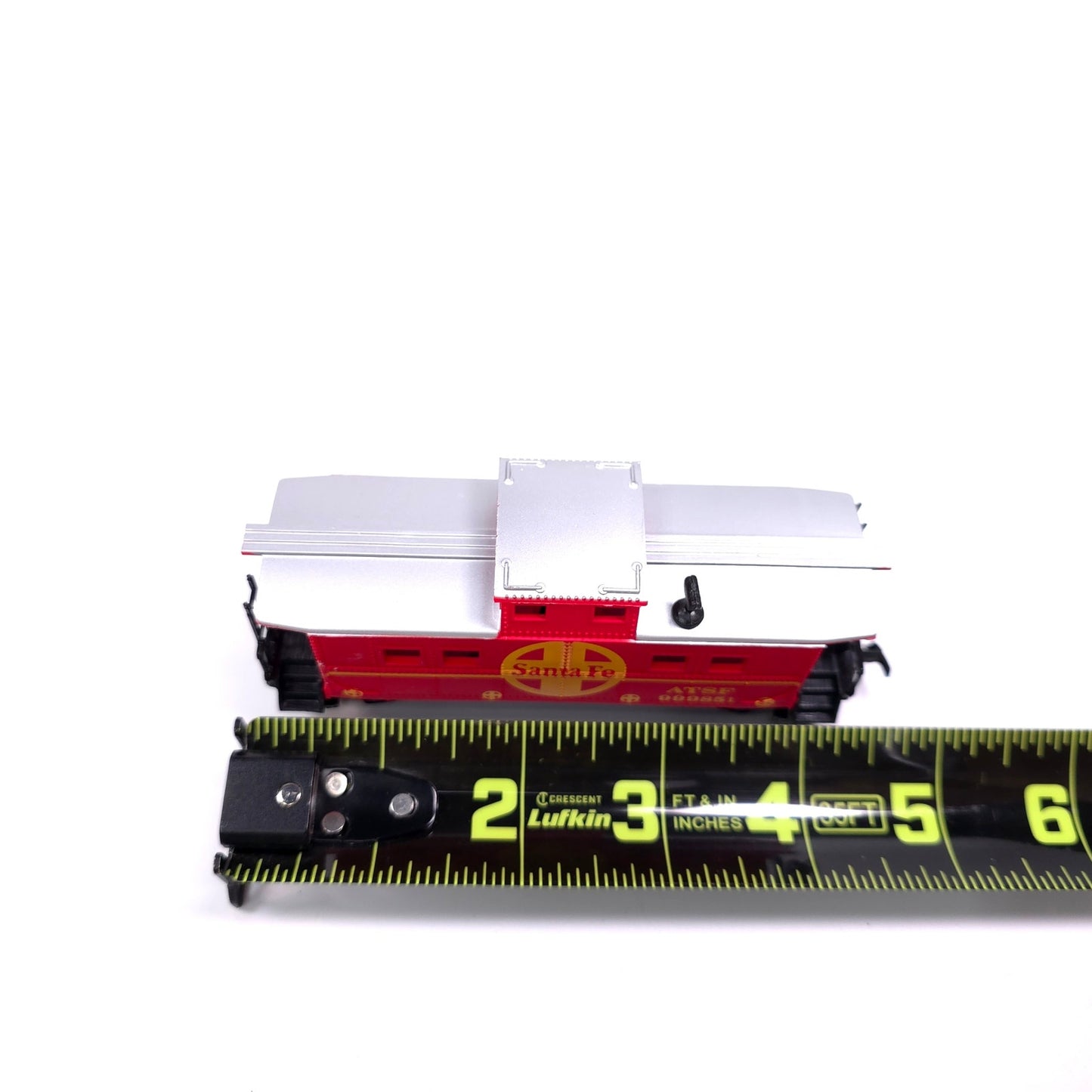 Life Like HO Scale Santa Fe ATSF 999851 Caboose Train Car