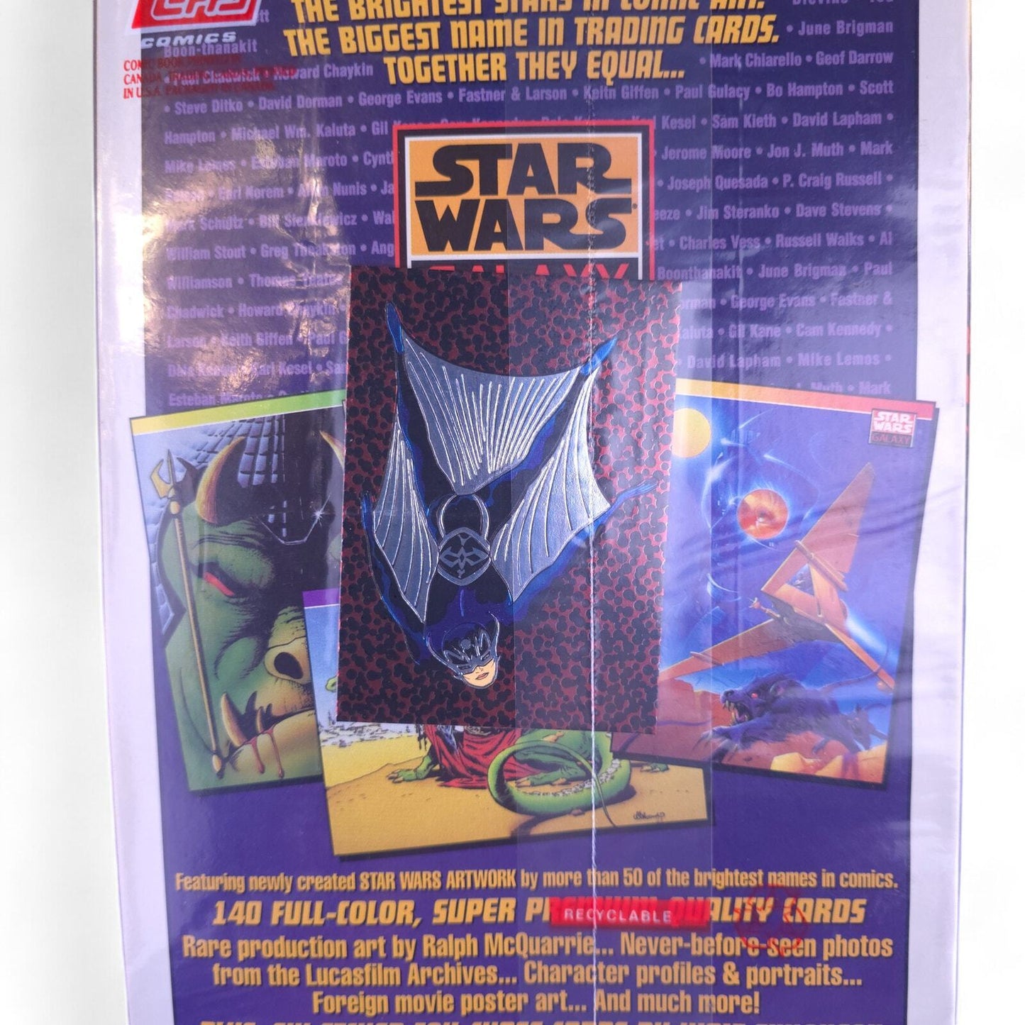 Sealed Night Glider 1 of 1 Topps Comics