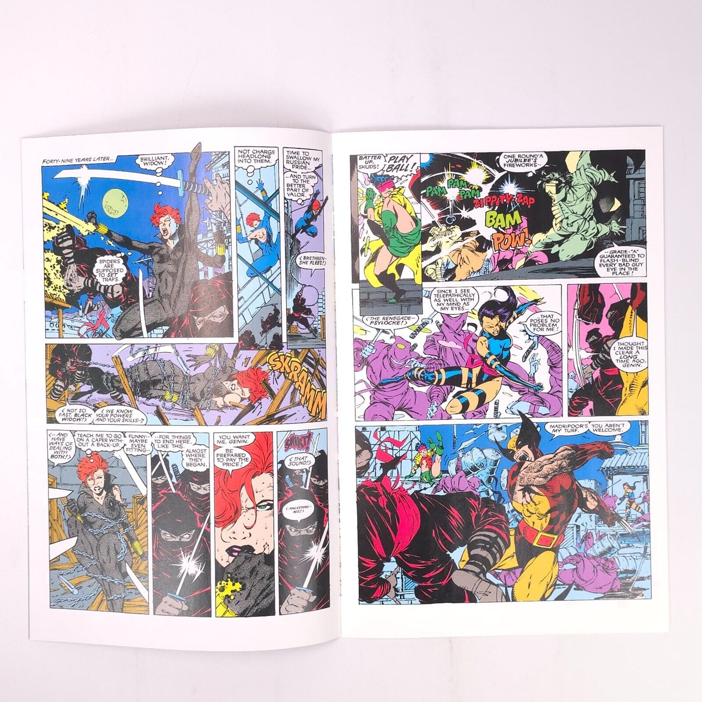 The Uncanny X-Men #268 Marvel Comics Facesmile Trade Dress Variant Comic Book
