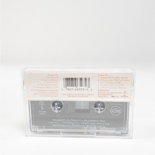 Clint Black Looking for Christmas (Cassette) 2+ Ship FREE