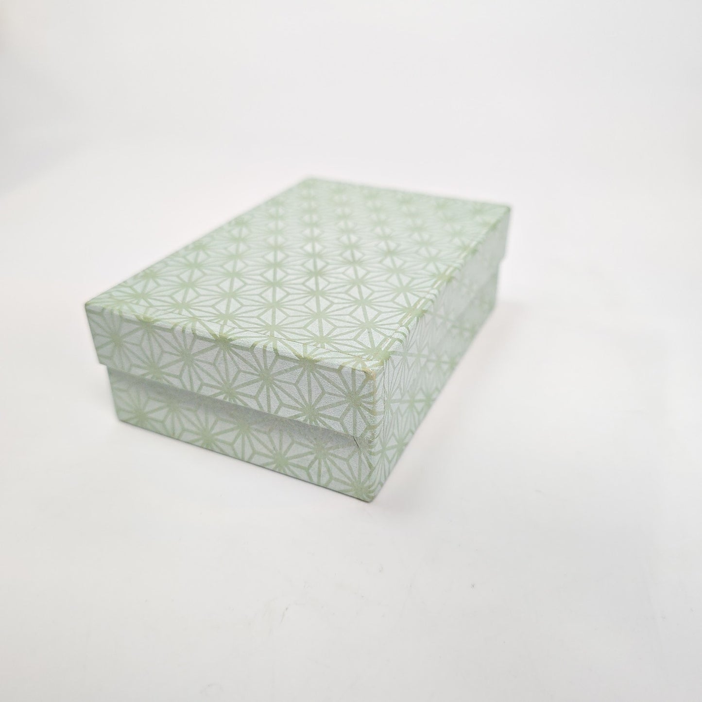 Vintage Yoseki Elaborate Mosaic Wood Box Jewelry Trinket Japan