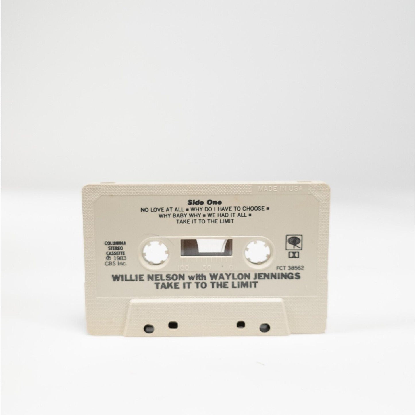 Willie Nelson with Waylon Jennings Take It To The Limit (Cassette Only)