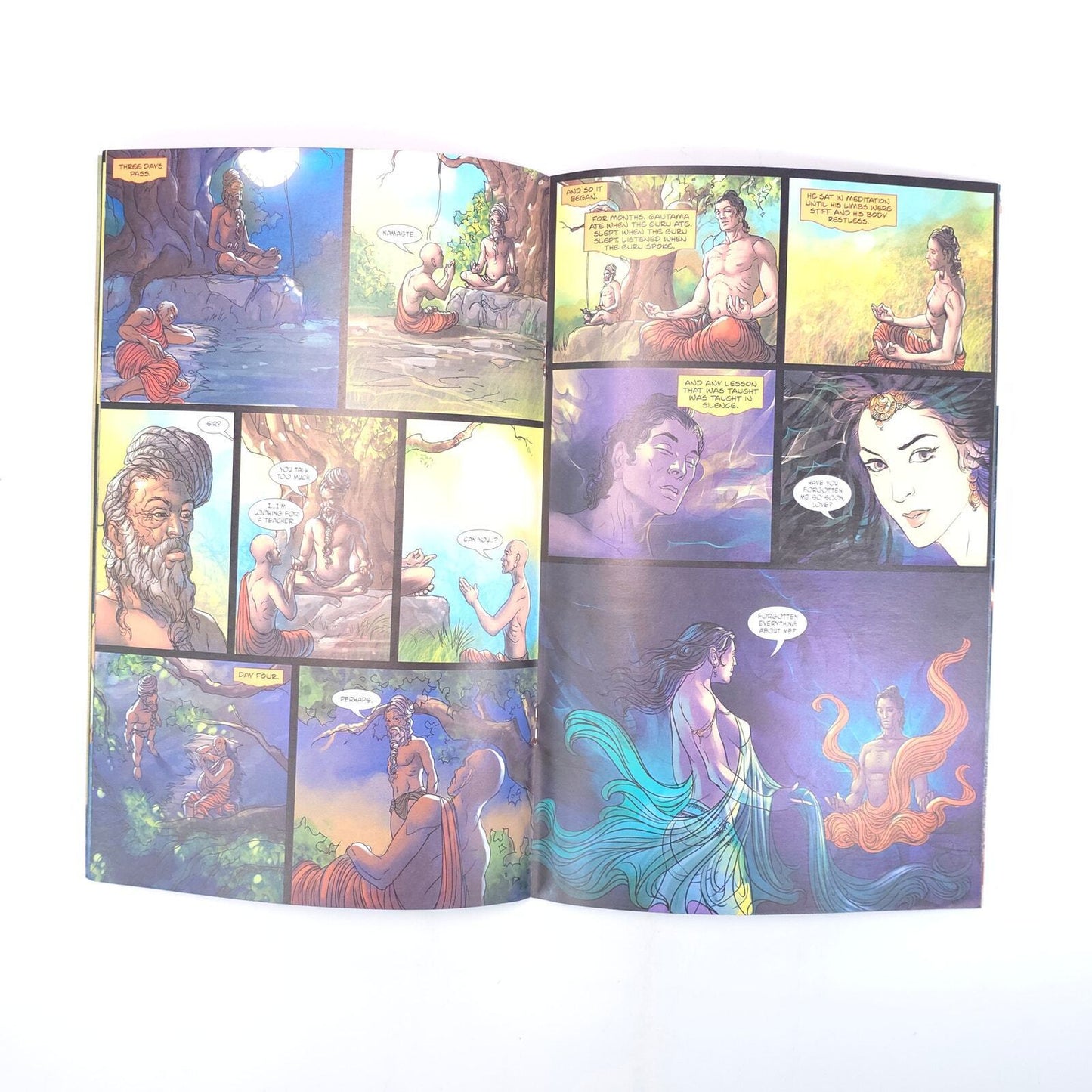 Deepak Chopra's Buddha A Story of Enlightenment #4 Virgin Comics Comic Book