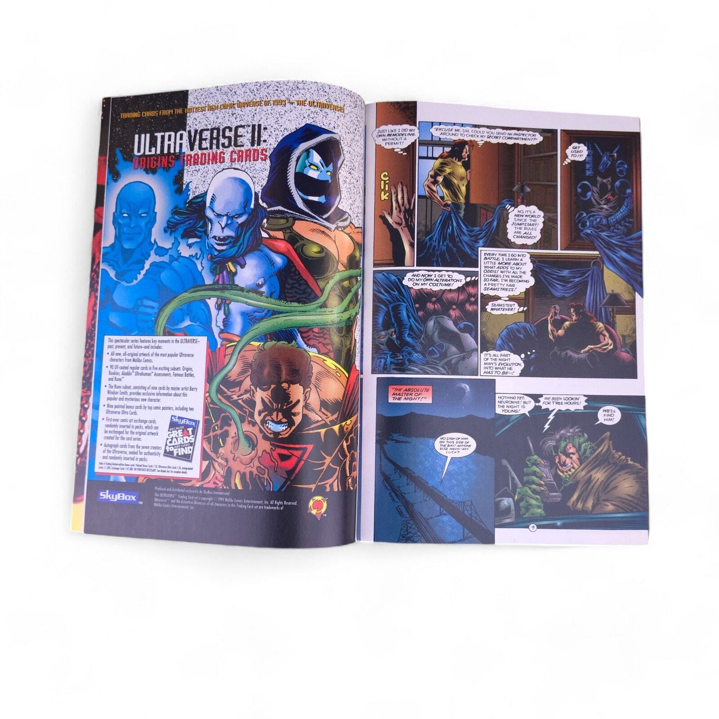 UltraverseThe Night Man #6 Malibu Comics 1994 Comic Book