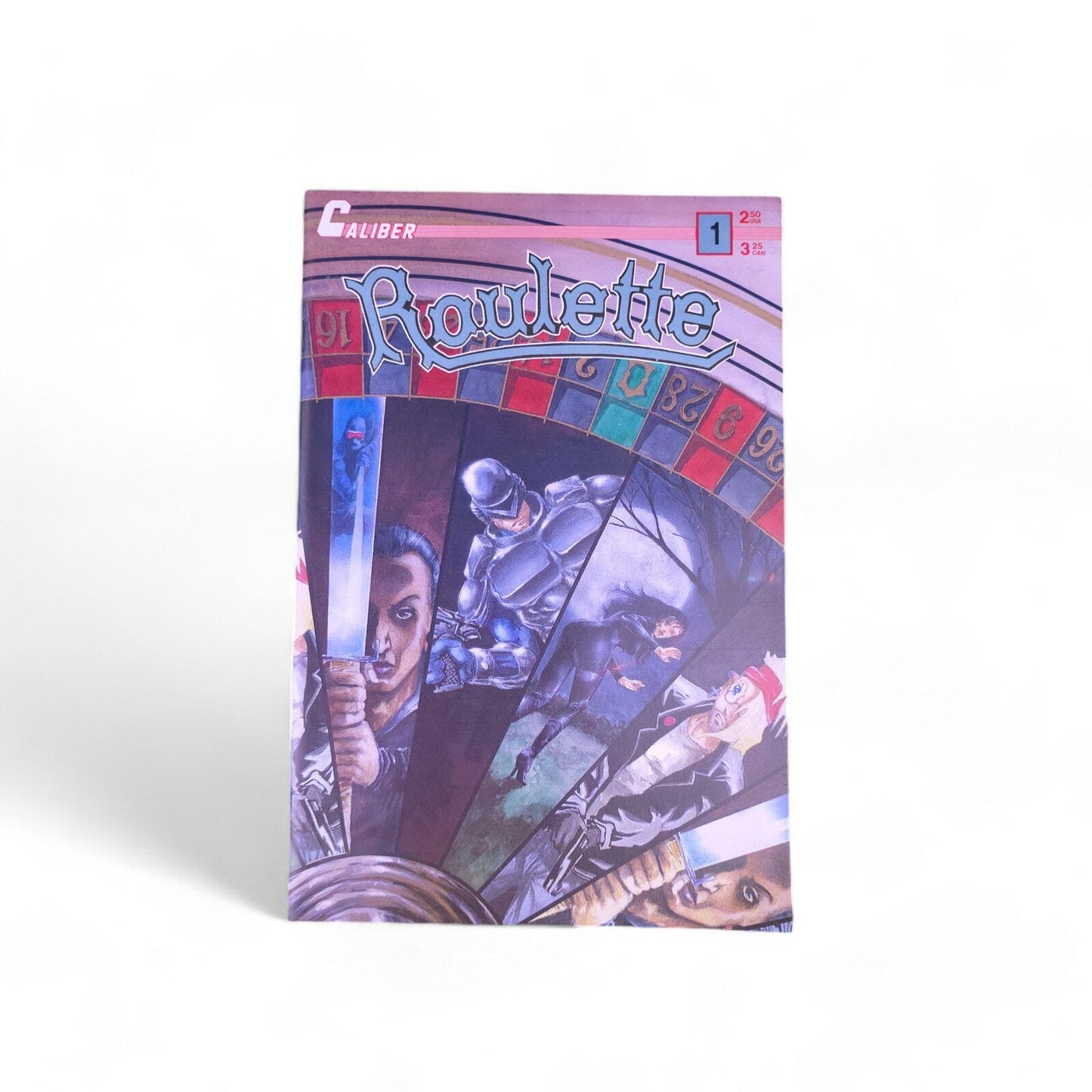Roulette #1 Caliber Comics 1990 Comic Book