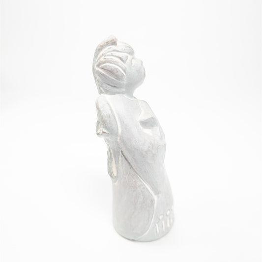 1986 Isabel Bloom Singing Caroling Angel Sculpture Figurine w/ Star #193 Signed