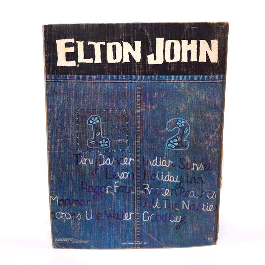 Elton John Madman Across The Water Sheet Music Song Book