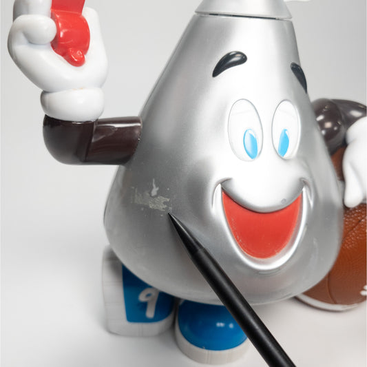 Hershey Kiss Candy Dispenser Football Coach Whistle