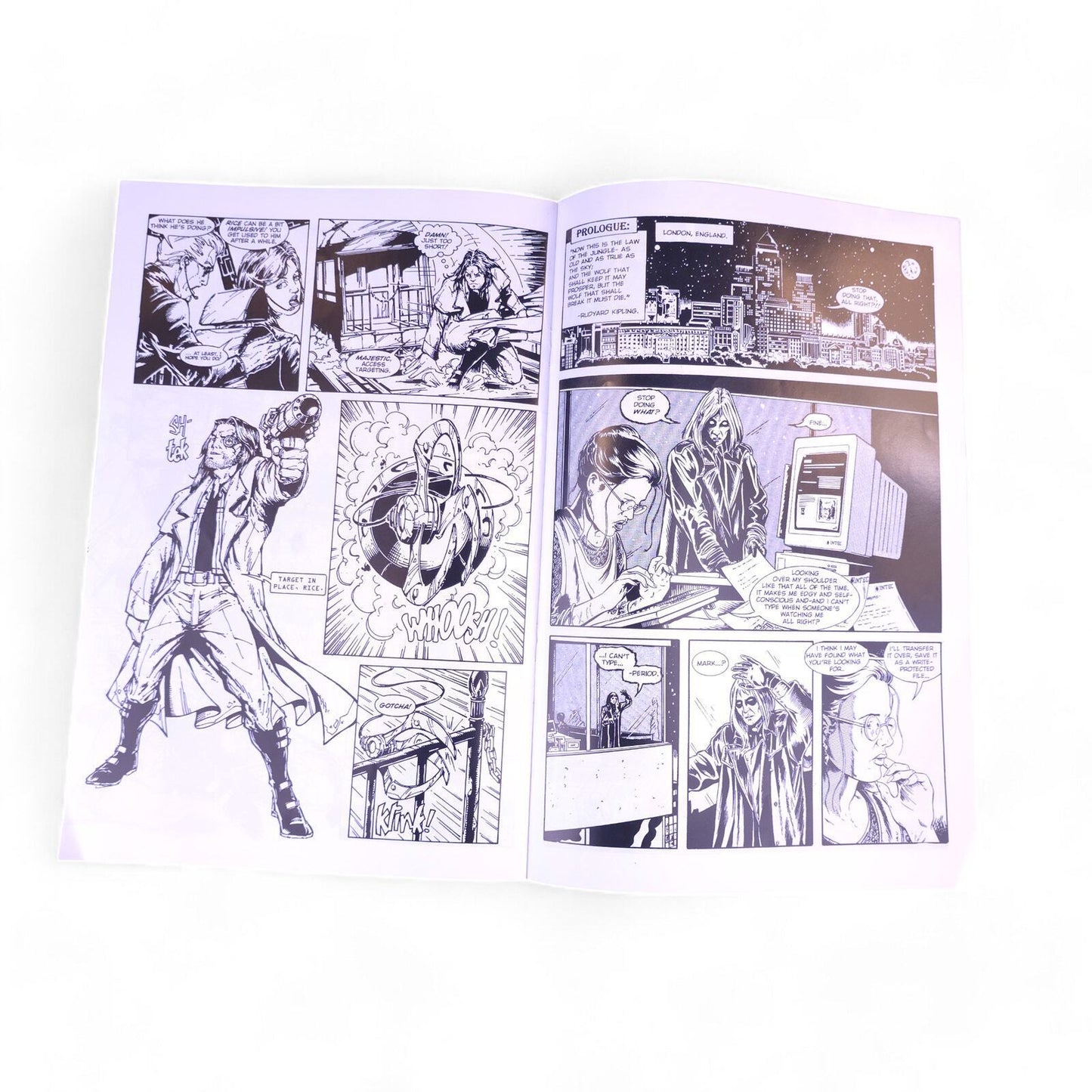 Psyence Fiction 1999 Abaculus Ashcan Comic Book