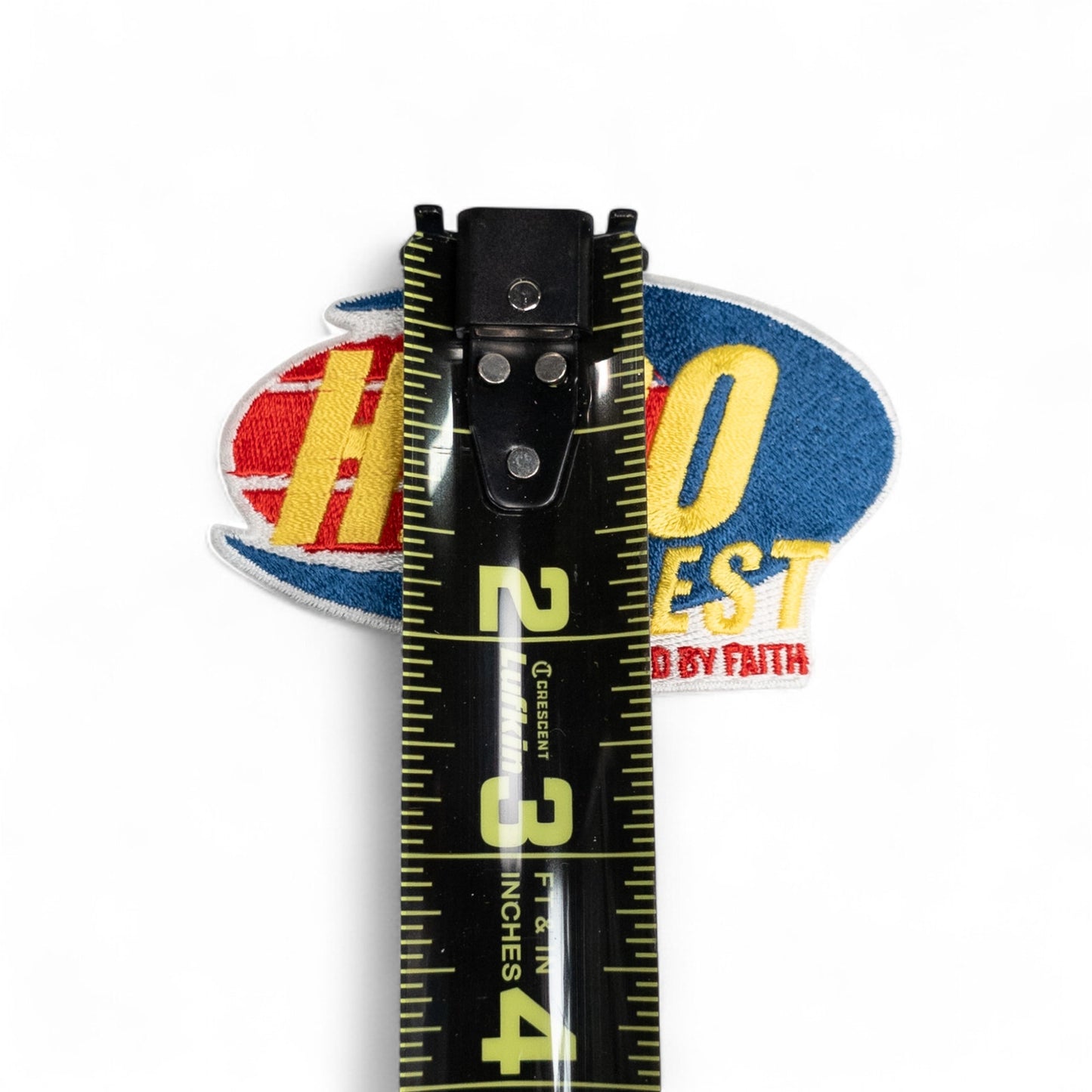 Hero Quest Powered By Faith Sew On Patch