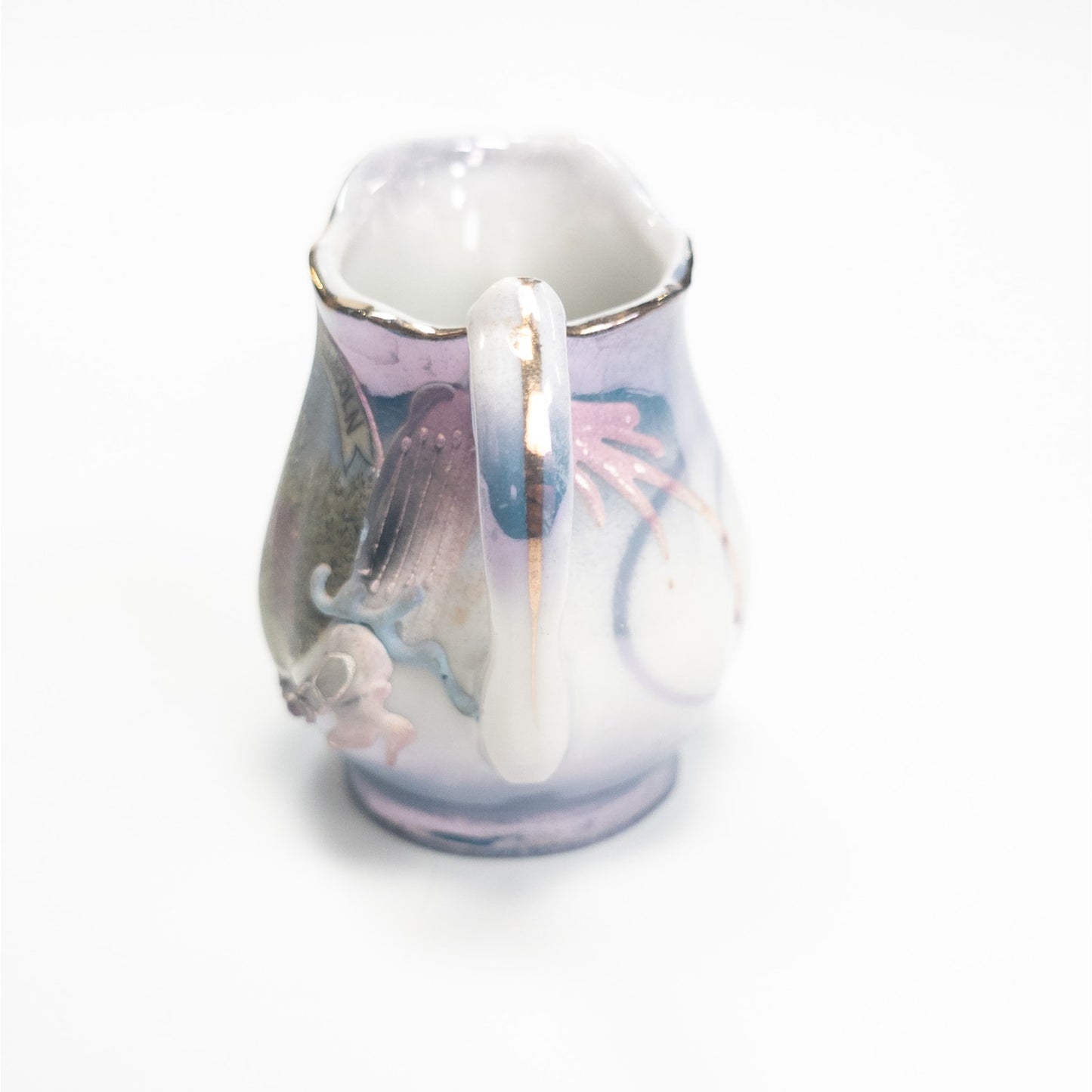 Illinois Land of Lincoln Store Souvenir Mini 3" Pitcher