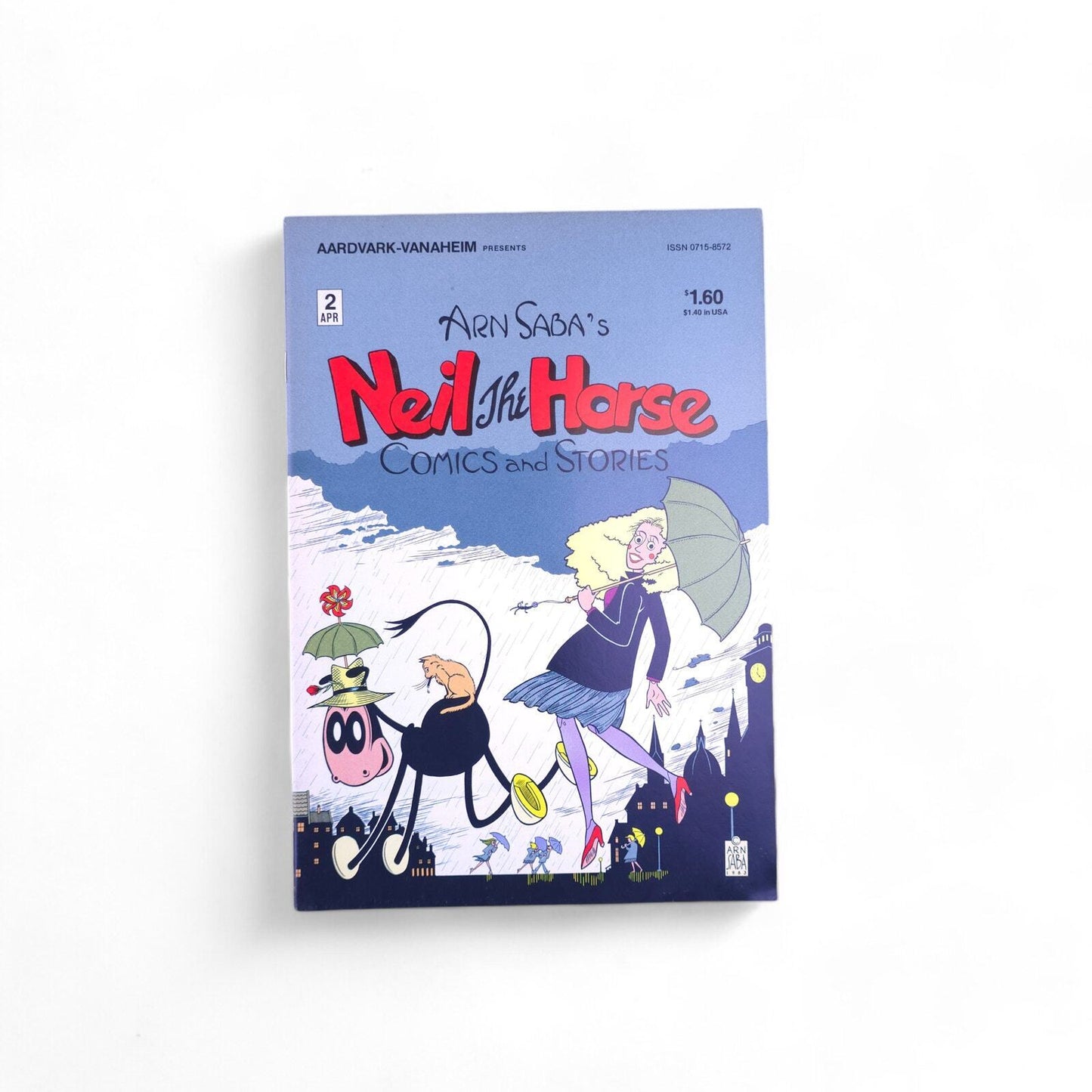 Arn Saba's Neil The Horse Comics and Stories #2 Aardvark-Vanaheim 1983 Comic