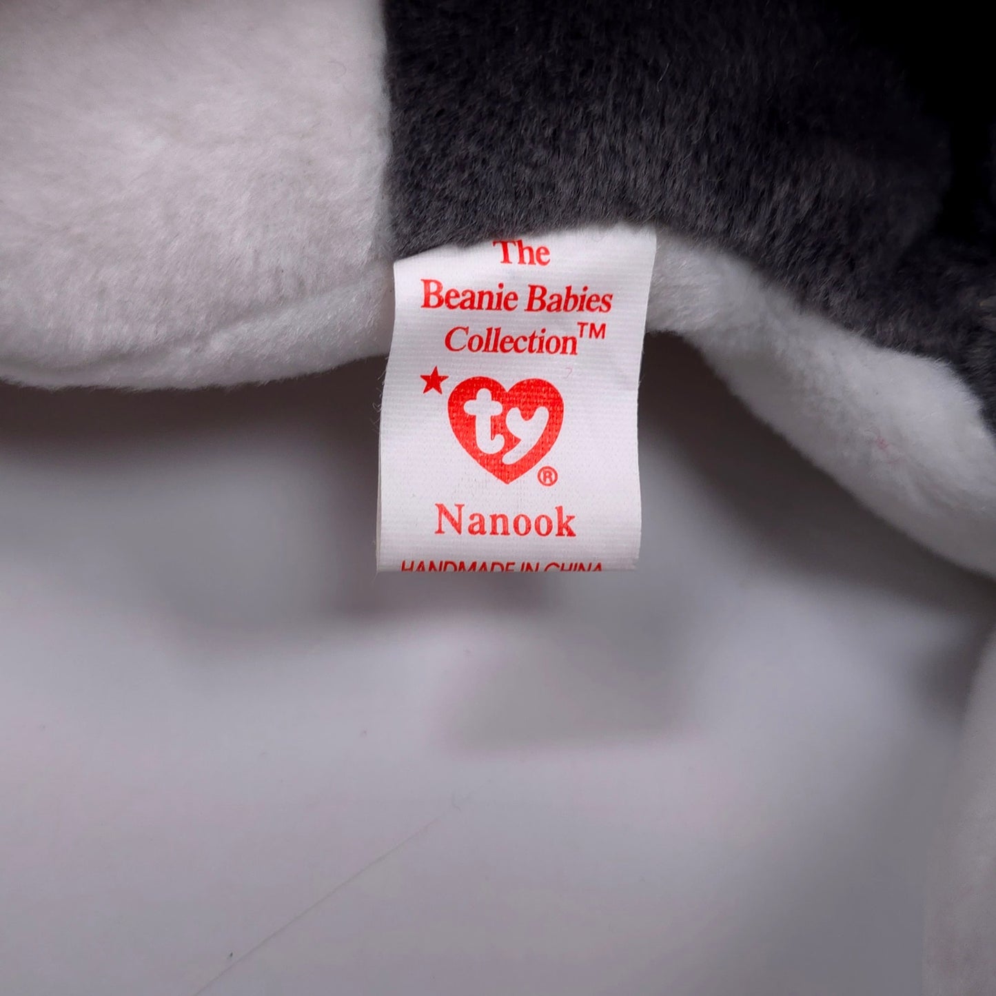 Nanook the Husky Style 4104 Retired TY Beanie Babies 2+ Ship FREE