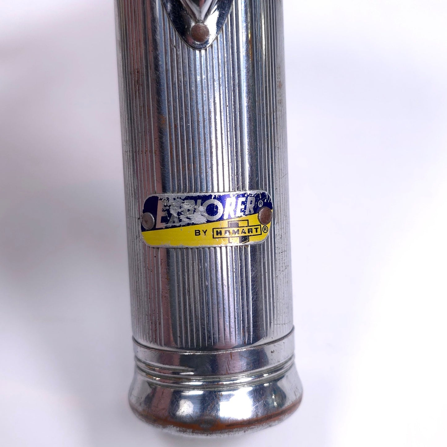 Vintage Homart Explorer Metal Flashlight Works