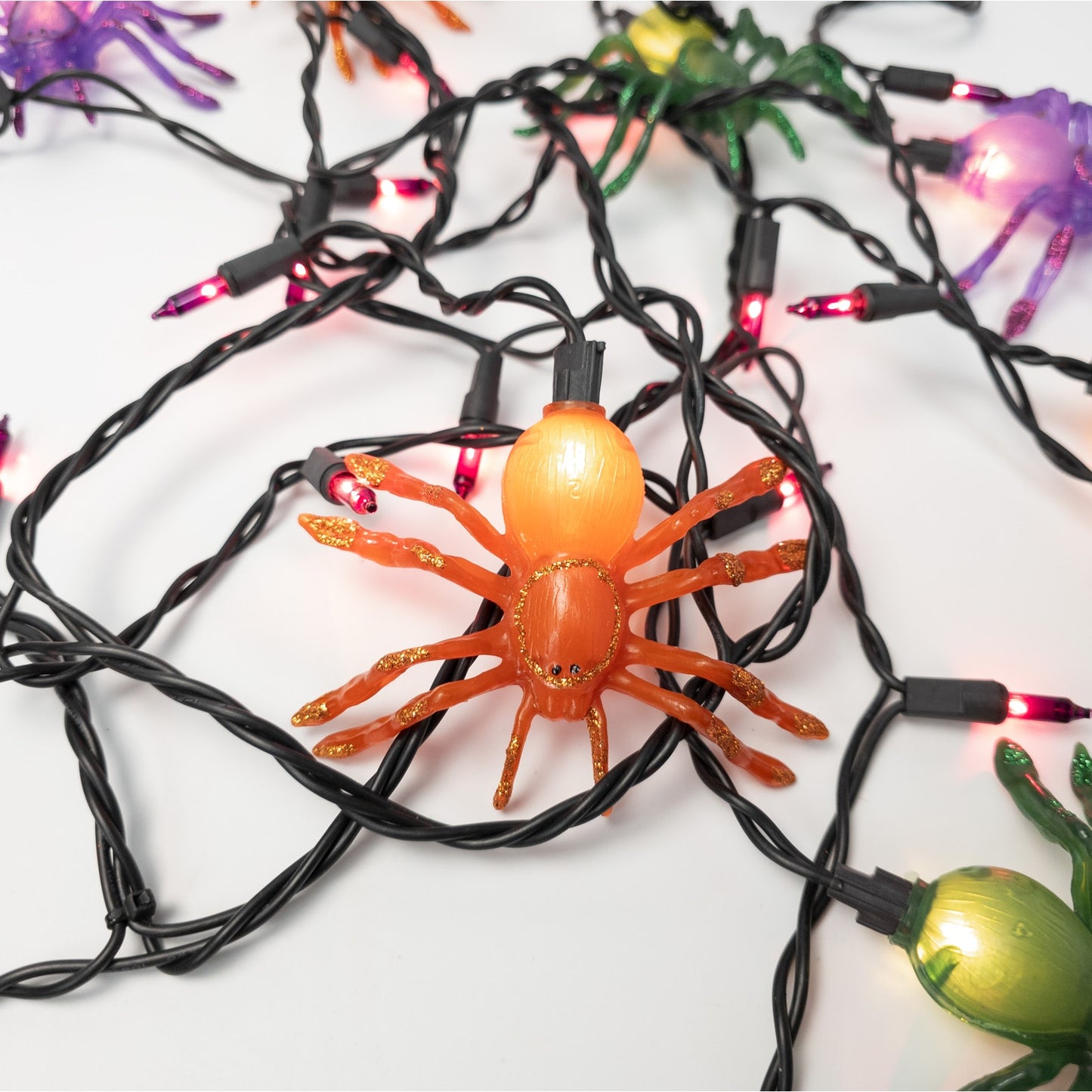 12ft Tarantula Spider String Light 12 Spiders Working