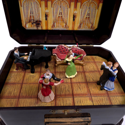 Ballroom Waltz Light Up Music Box Not Working - For Parts / Decor