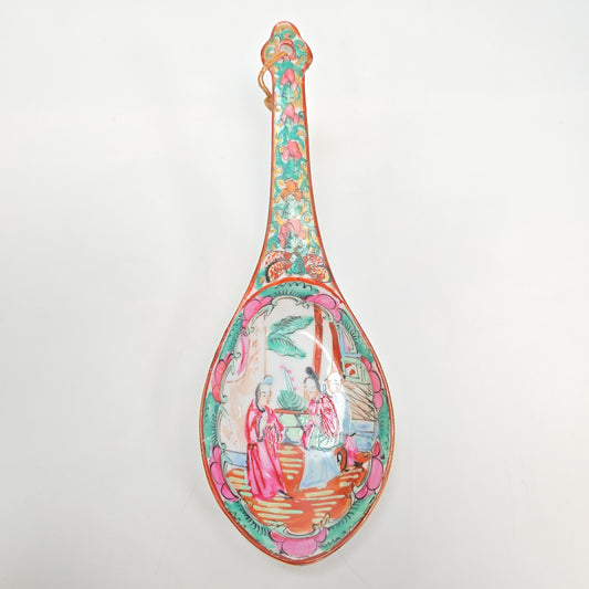 Y.T. Asian Ceramic Soup Decorated In Hong Kong