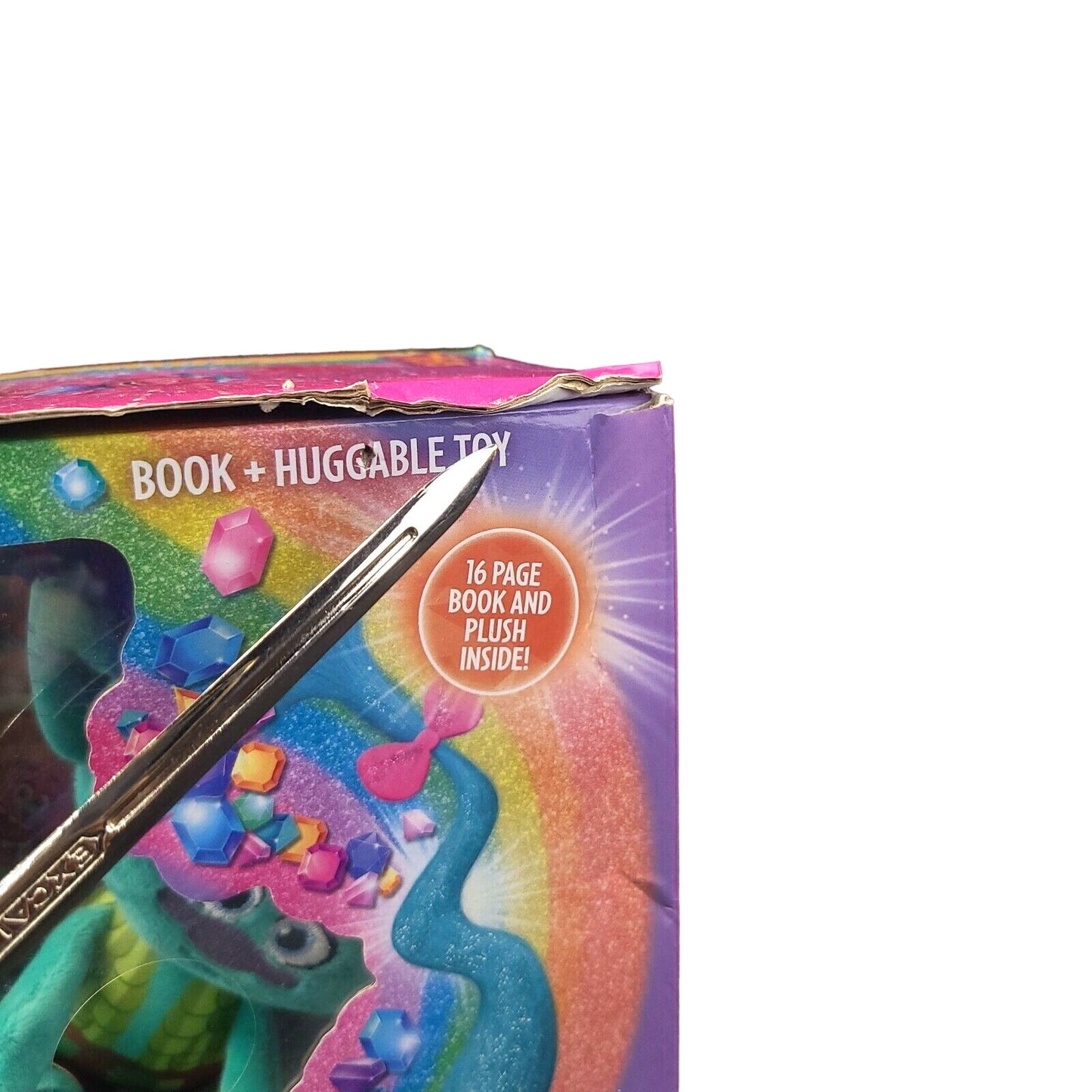 Sealed Dreamworks Troll Branch Plush with Mini 16 Page Book Huggable Toy