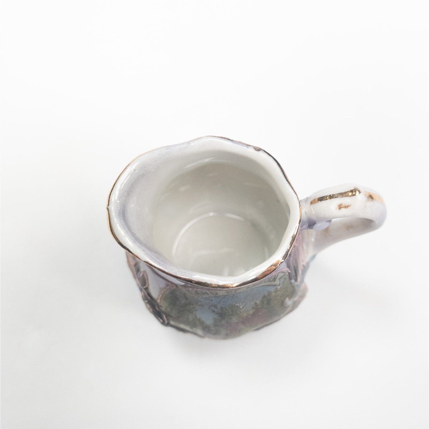 Illinois Land of Lincoln Store Souvenir Mini 3" Pitcher