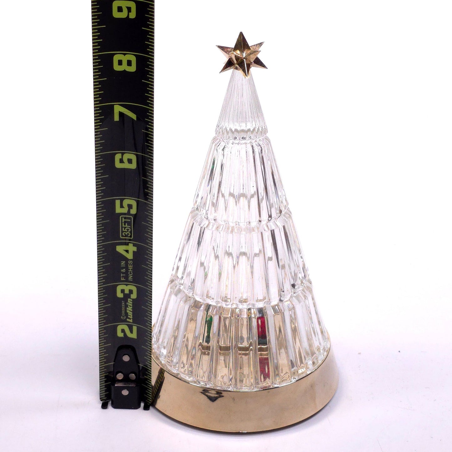 Vintage Crystal Avon Christmas Tree Lights Not Working