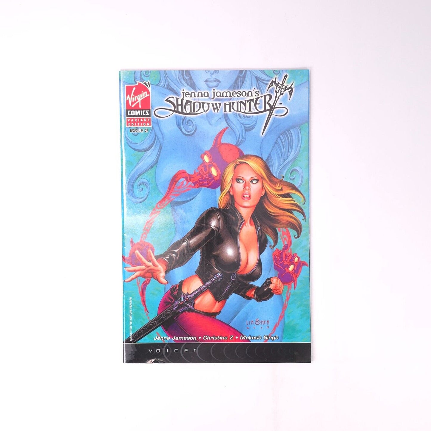 Jenna Jameson's Shadow Hunter #2 Virgin Comics Comic Book