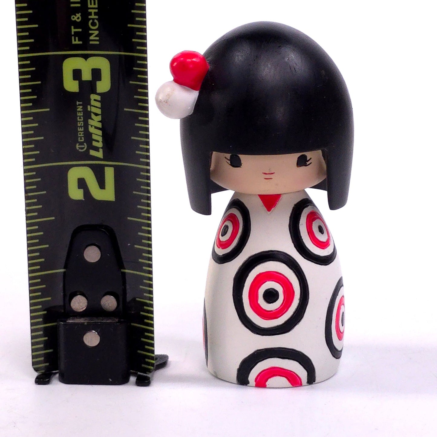Momiji Funny Girl Message Doll 2008 Wooden Friendship Figure