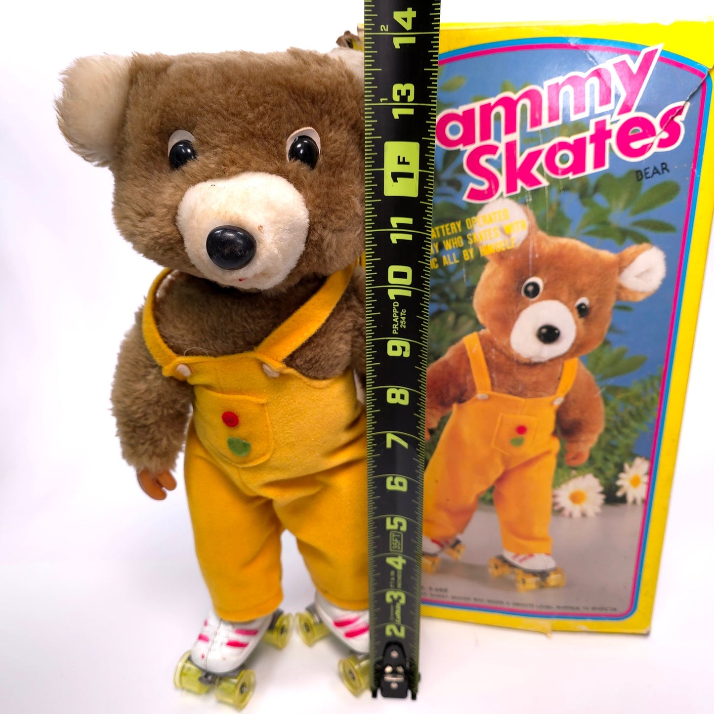Vintage Sammy Skates Bear Item S-600 1985 FOR PARTS