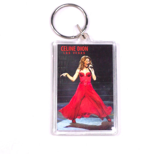 Celine Dion Las Vegas Keychain