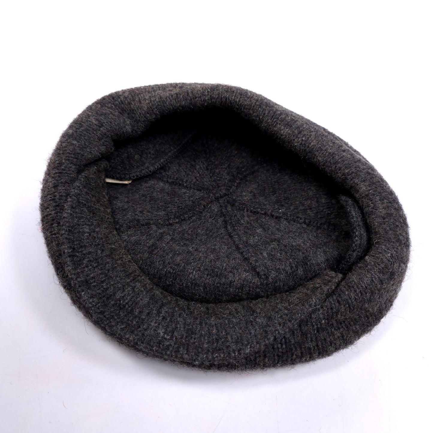 LL Bean Wool Blend Flat Cap Ear Flap Hat Size L 22 1/2 Circumference