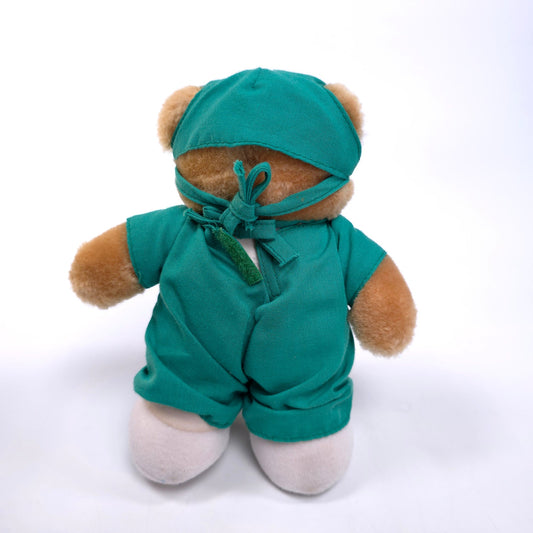 Vintage Dankin Plush Bear Doctor Surgeon