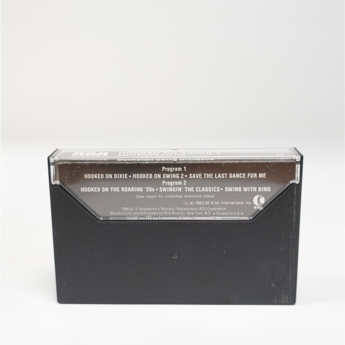 Hooked On Swing 2 Larry Elgart (Cassette) 2+ Ship FREE