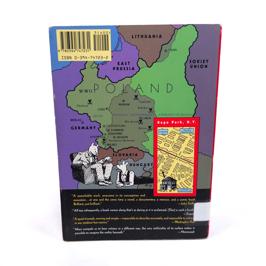 Maus A Survivor's Tale Art Spiegelman 2+ Ship FREE