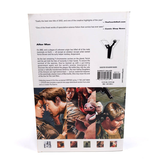 The Last Man Cycles Volume 2 Vertigo 2+ Ship FREE