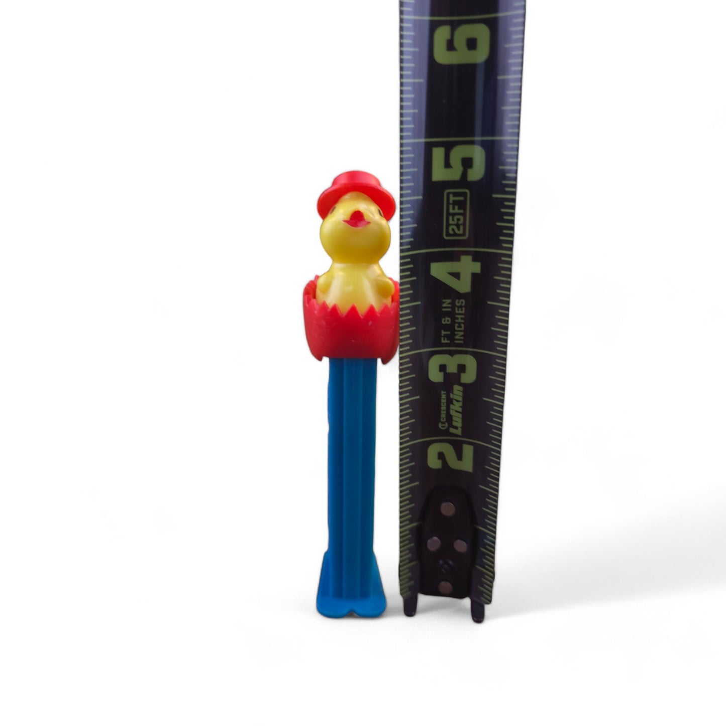 PEZ Easter Chick In Egg Footed Candy Dispenser 1999 Retired Blue