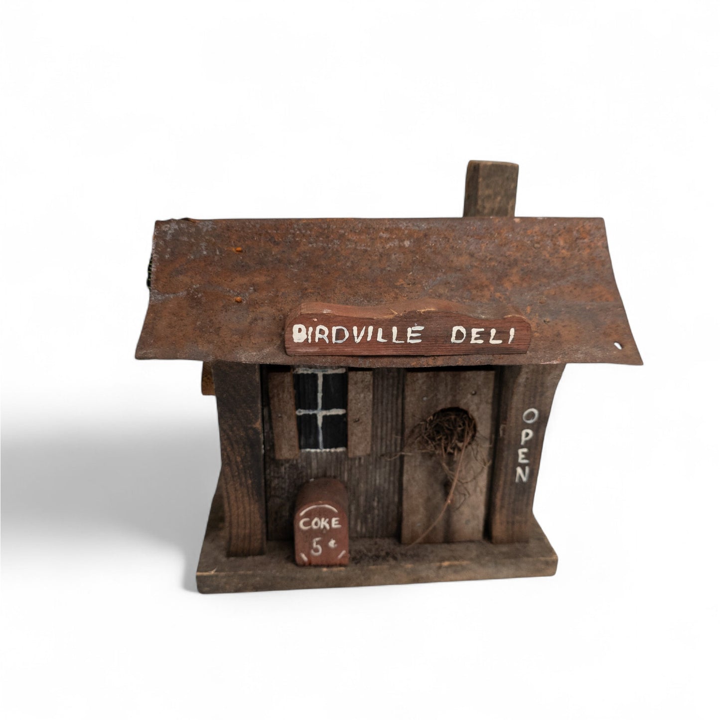 Rustic Birdville Deli Home Birdhouse Rustic Food Home Decor