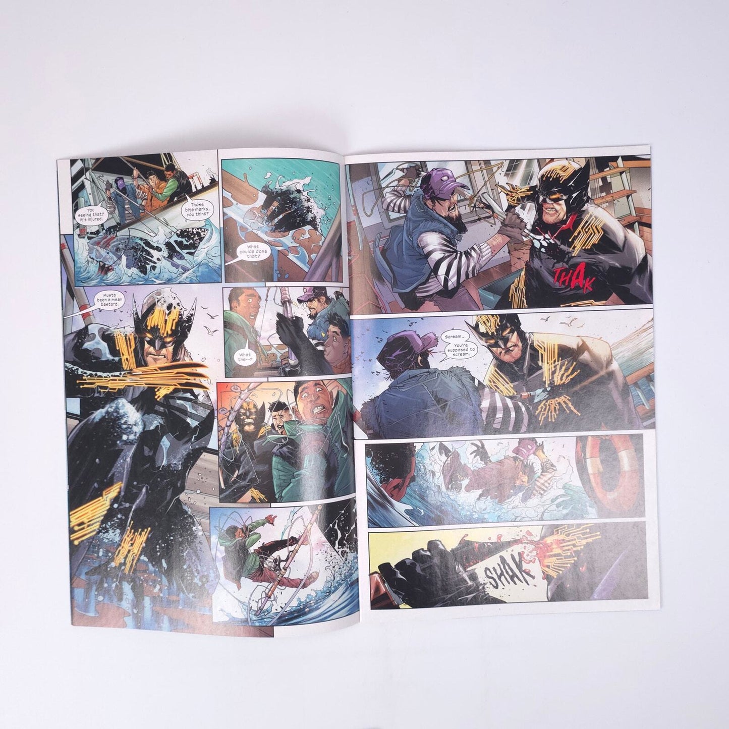 X Deaths of Wolverine #2 Marvel Comics Spoiler Variant Comic Book