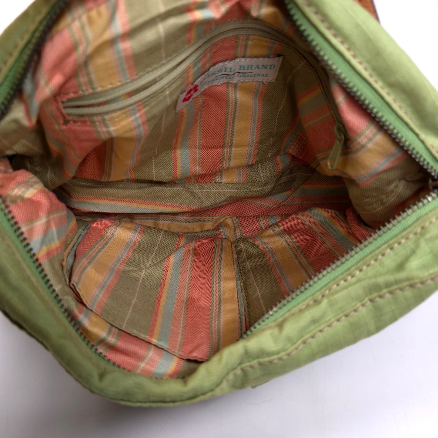 Fossil Brand Shoulder Crossbody Bag Purse 7 Compartment