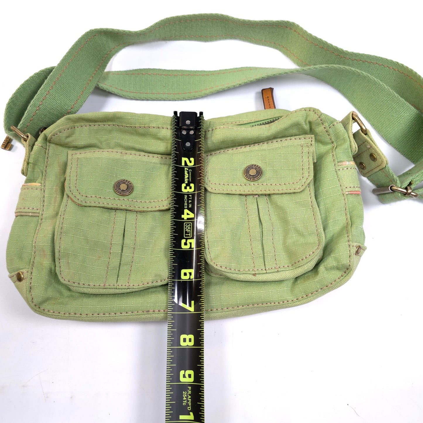Fossil Brand Shoulder Crossbody Bag Purse 7 Compartment