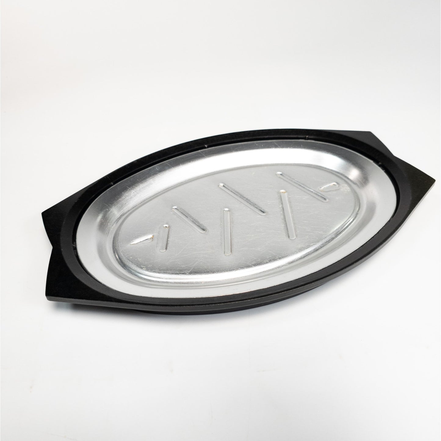 Nordic Ware Stainless Steel Sizzle Steak Platter & Holder NO 10B 510