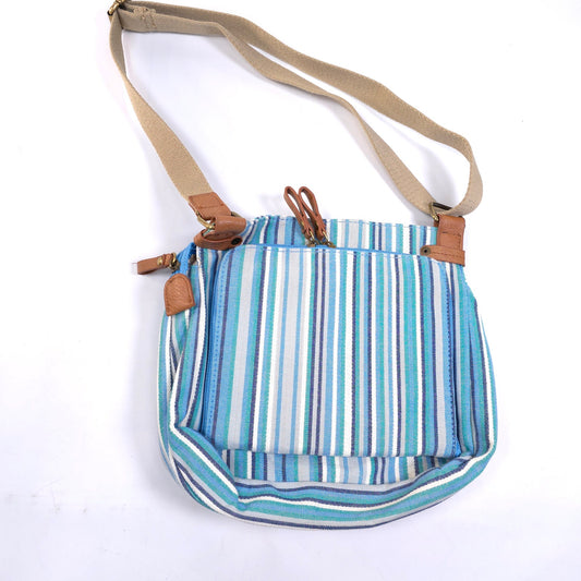 GAL Canvas Crossbody Shoulder Purse Bag 11 Compartments